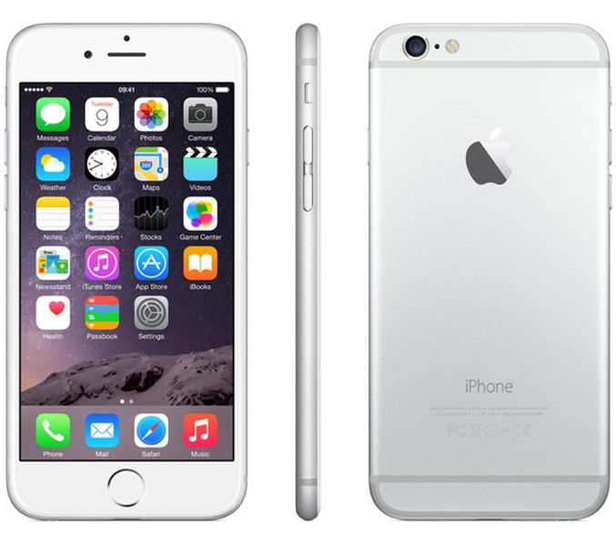 iphone 6  64GB لون ابيض اخو الجديد امريكي, الضفة » جنين