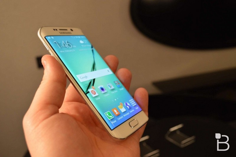 samsung S6 edge لون ذهبي جديد, الضفة » نابلس